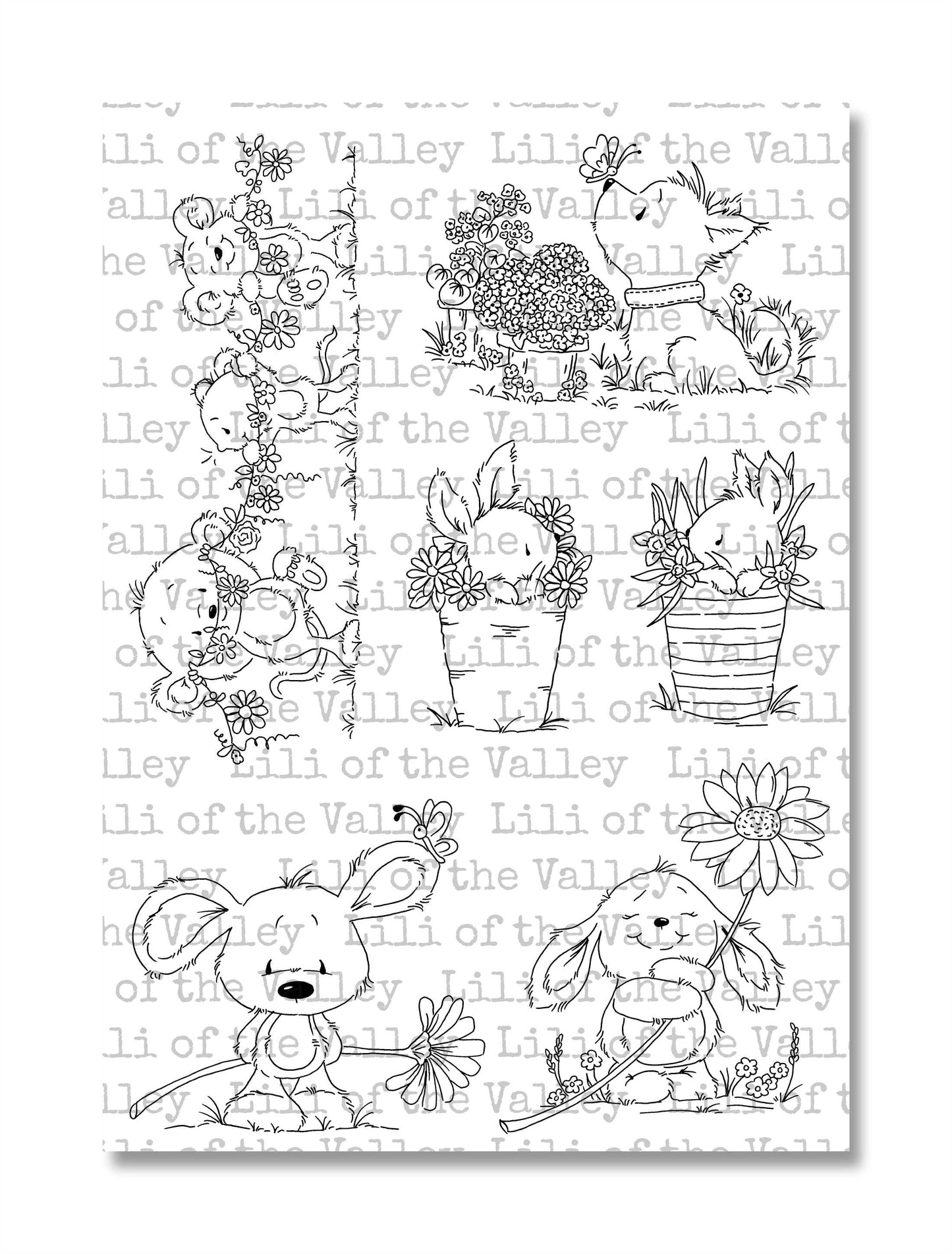 Spring Sweeties - A5 Stamp Set