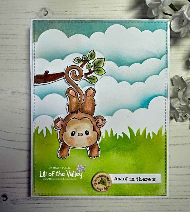 Little Monkey - A5 Stamp Set