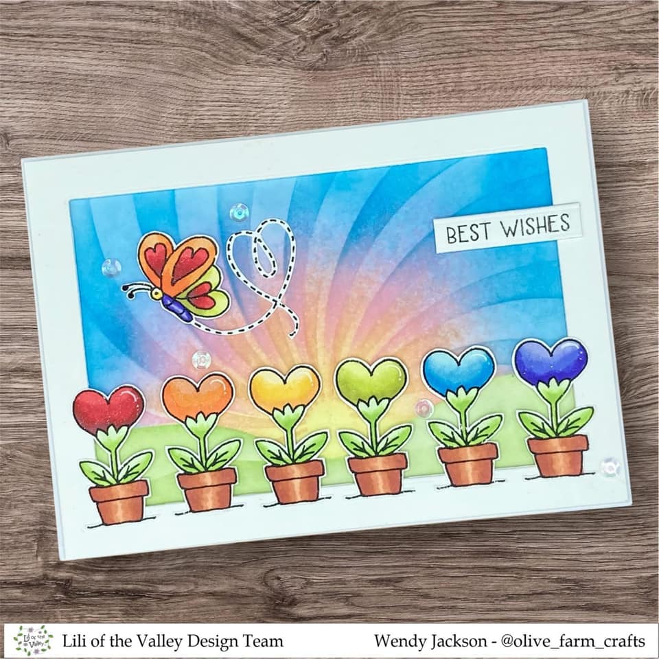 Sending Love - A5 Stamp Set