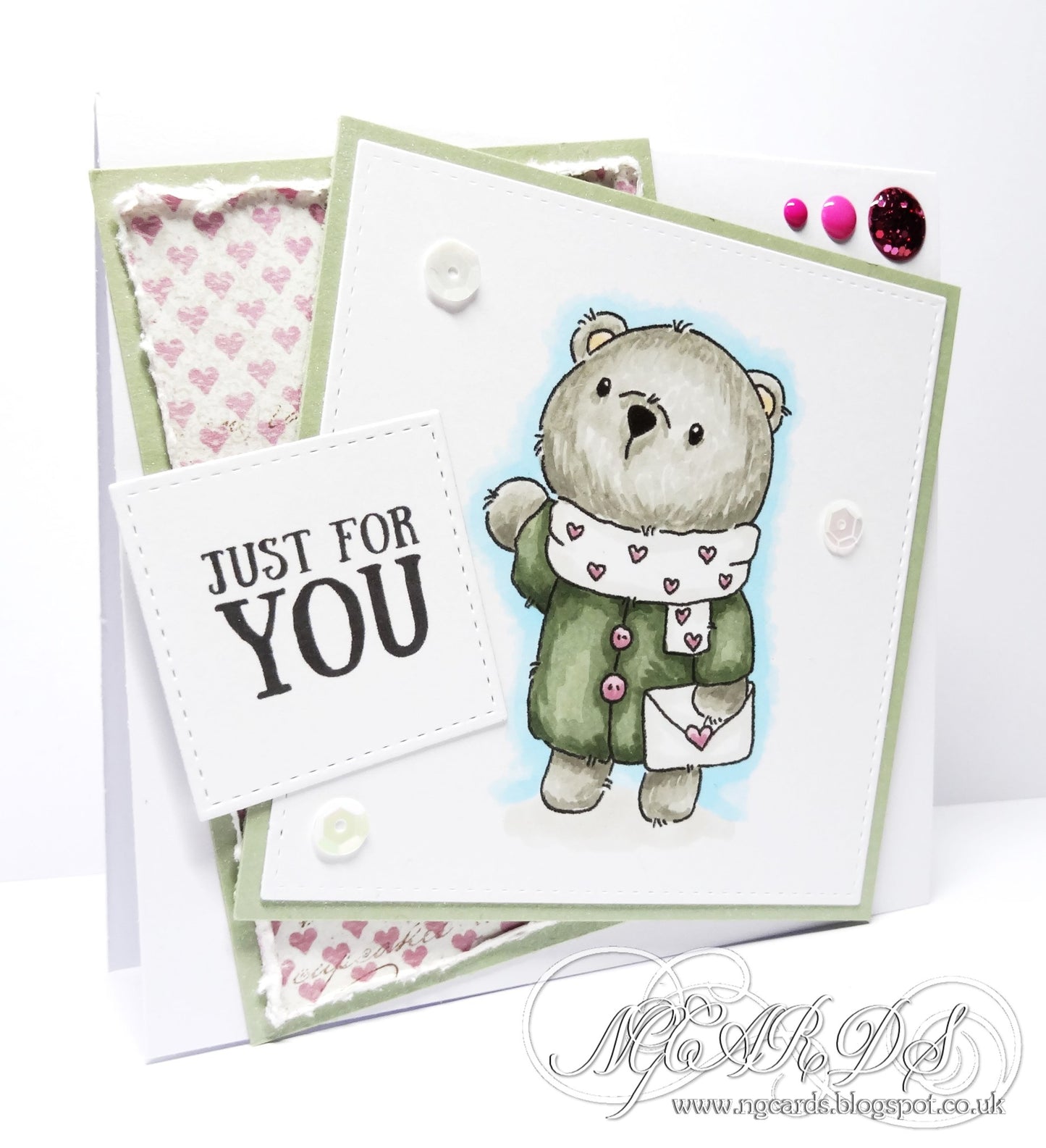 Sweet Bears - A5 Stamp Set